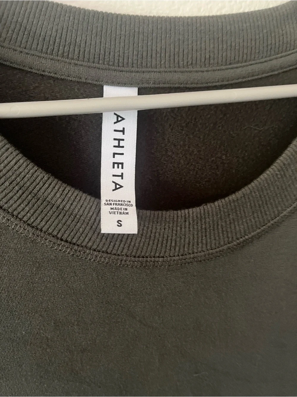 Athleta Luxe Recovery Light Weight Sweatshirt Small - Picture 7 of 10